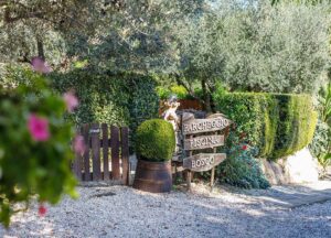 entrata il giardino dei filntstones